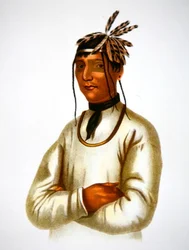 Caatousee van de Chippewa-stam
