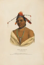 Mar-ko-me-te - Een Menominee-krijger