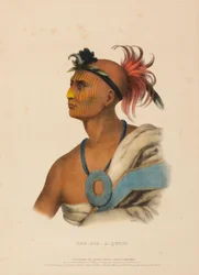 TAH-COL-O-QUOIT., uit Geschiedenis van de Indianenstammen van Noord-Amerika