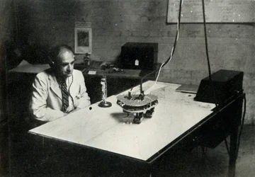 Controlepaneel op een RAF-vliegtrainingsschool, 1941