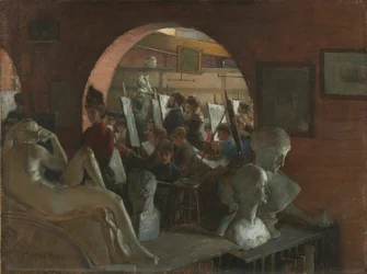 Een nis in de Art Students