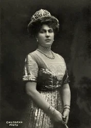 Portret van Victoria Eugenie Julia Koningin van Spanje ( 1887