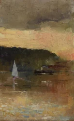 Zonsondergang, Sydney Harbour