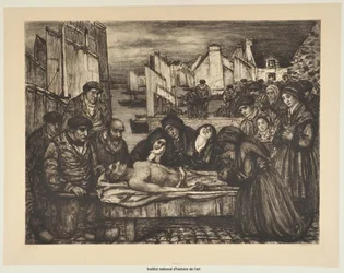Verdriet in het land van de zee of De slachtoffers van de zee (proefdruk b)
