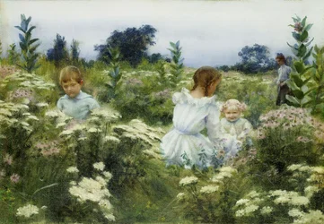 Tussen de wilde bloemen