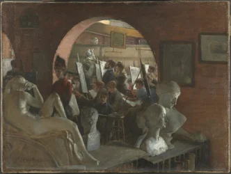 Een nis in de Art Students