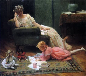 Kijken naar het spelende kind, 1909