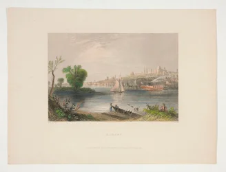 Albany, illustratie voor Nathaniel Parker Willis