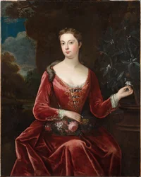 Portret van Mary Thynne, Lady Brooke (olieverfschilderij)