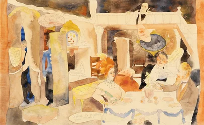 Lulu en Alva Schön tijdens de Lunch