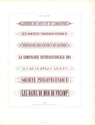 Decoratieve titelcartouches voor zakelijke documenten (afdrukken)
