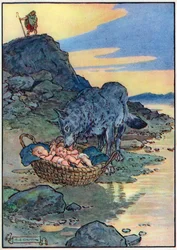 Romulus en Remus, uit 