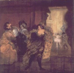 De pauwendame