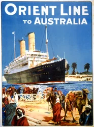 Orient Line naar Australië