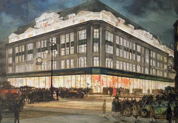 Het Nieuwe Gebouw, Bourne en Hollingsworth, Oxford Street