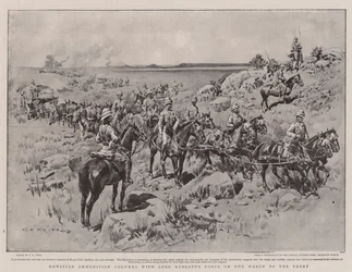 Howitzer Munitiekolommen met Lord Robert