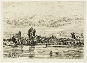 Landschap nabij Asnières