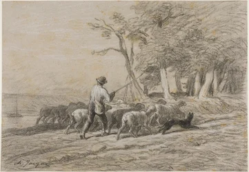 Herder en zijn kudde