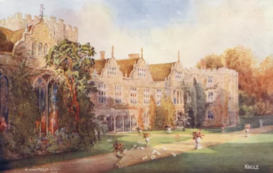 Knole House: Zuidelijke Voorzijde, Naar het Oosten