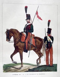 Uniformen van het 9e en 10e Chasseur Regiment te Paard