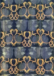 Klaprozen, vervaardigd door G.P. & J. Baker, ca. 1888