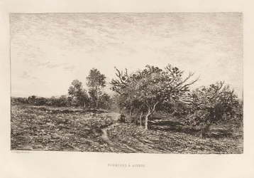Appelbomen in Auvers, 1877