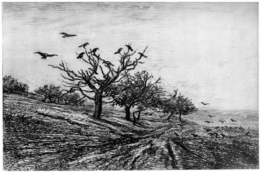 Arbre à Corbeaux, 1840-1875, 1924