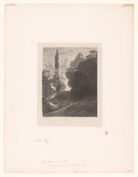 Landschap met meanderende rivier
