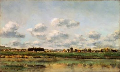 De oevers van de Oise, 1859