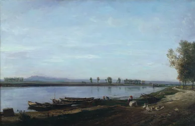 De Seine bij Bezons, Val d
