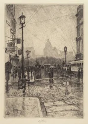 Regenachtige Dag, Broadway