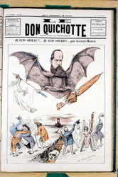 Omslag van Le Don Quixote, Satirisch in Kleuren