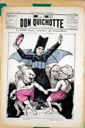 Omslag van Le Don Quixote, nummer 294, Satirisch in Kleuren