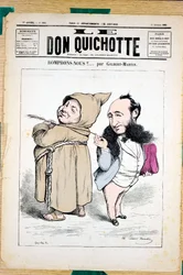 Omslag van Le Don Quixote, nummer 330, Satirisch in Kleuren