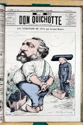 Omslag van The Don Quixote, nummer 225, Satirique en Colours