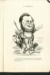 Illustratie door Charles Gilbert-Martin (1839-1905) in Hedendaagse Grimassen