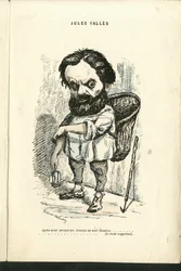 Illustratie door Charles Gilbert-Martin (1839-1905) in Hedendaagse Grimassen