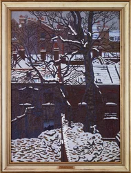 Sneeuw in Bloomsbury