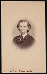 Portret van John Wanamaker