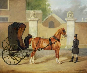 Herenkoetsen: Een cabriolet, ca. 1820-30