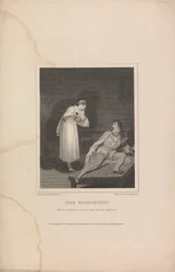 Het klooster, bezoek van Mysie Happer aan Sir Piercie Shafton