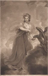 Mevrouw Sophia (geboren Heywood) Musters als Hebe