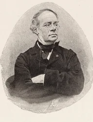 Portret van de componist Jacques Fromental Halévy 1799-1862