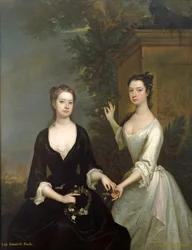 Lady Henrietta en Lady Elizabeth Finch, c.1732