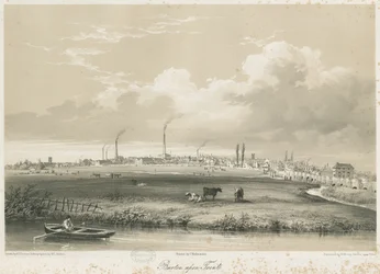 Burton-upon-Trent Brug en Stad