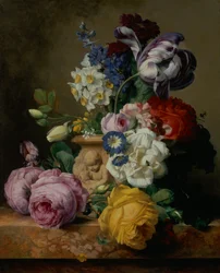 Stilleven van bloemen