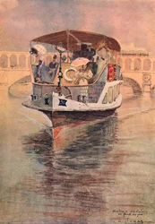 Bateau-Parisien bij de Point du Jour, 1915