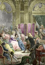 De Salon van Suzanne Curchod en Madame Necker