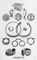Keltische Relieken. Persoonlijke Ornamenten van Goud en Brons, 1886