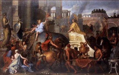 Alexander betreedt Babylon De Triomf van Alexander de Grote